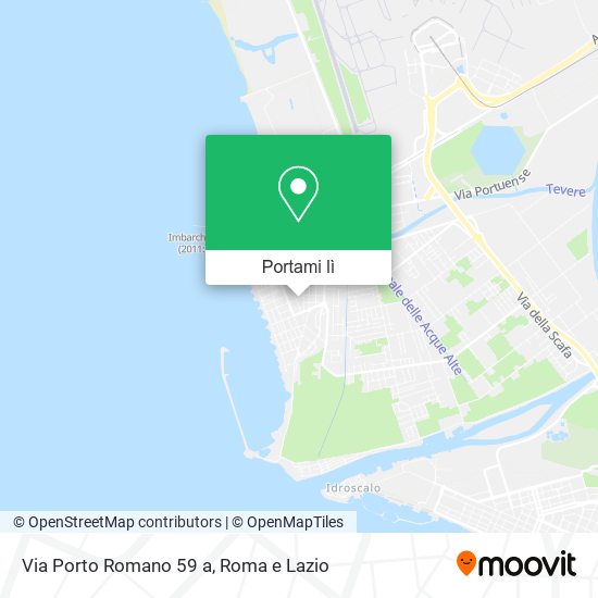 Mappa Via Porto Romano 59 a