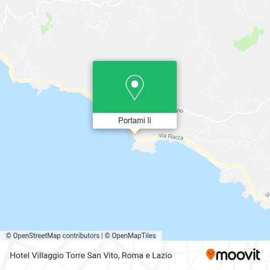 Mappa Hotel Villaggio Torre San Vito