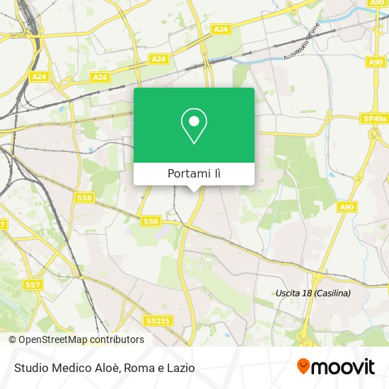 Mappa Studio Medico Aloè