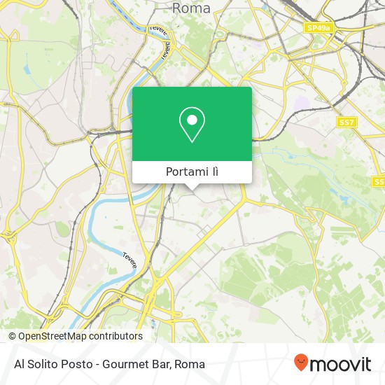 Mappa Al Solito Posto - Gourmet Bar