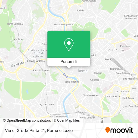 Mappa Via di Grotta Pinta  21