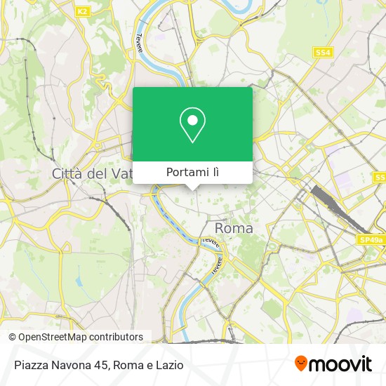 Mappa Piazza Navona  45