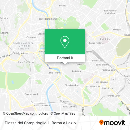 Mappa Piazza del Campidoglio 1