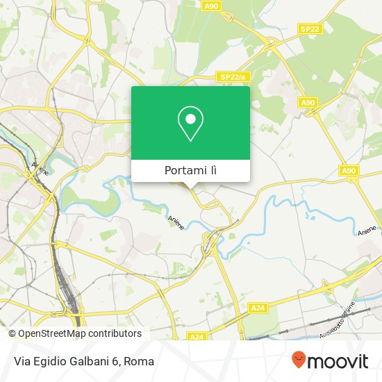 Mappa Via Egidio Galbani 6