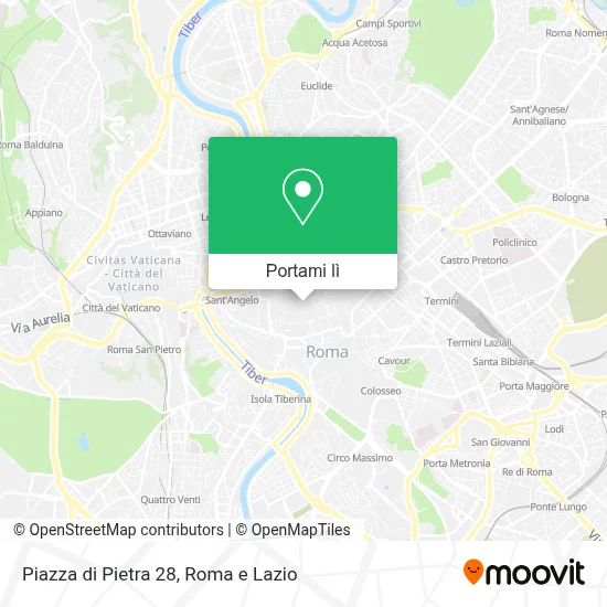 Mappa Piazza di Pietra  28