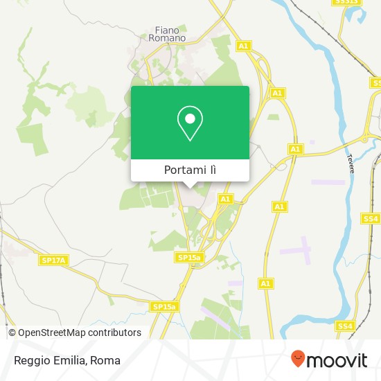 Mappa Reggio Emilia