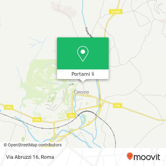 Mappa Via Abruzzi 16