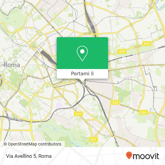 Mappa Via Avellino  5