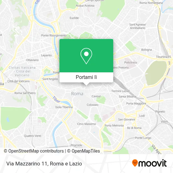 Mappa Via Mazzarino  11