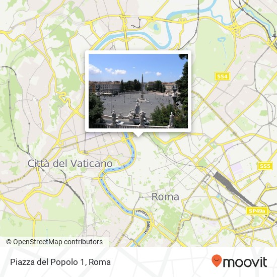 Mappa Piazza del Popolo  1