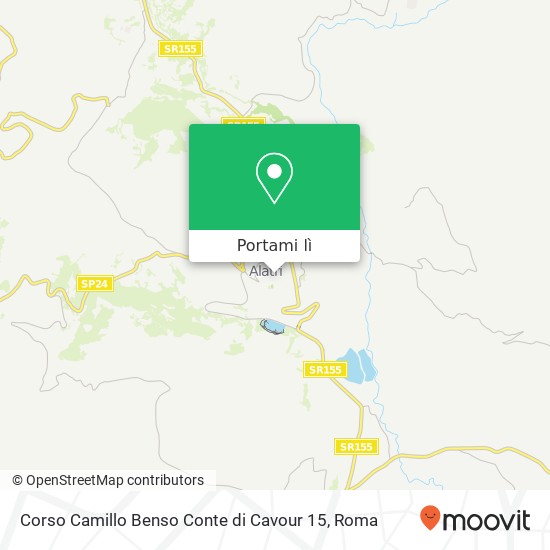 Mappa Corso Camillo Benso Conte di Cavour 15