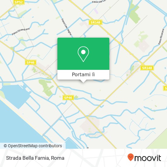 Mappa Strada Bella Farnia