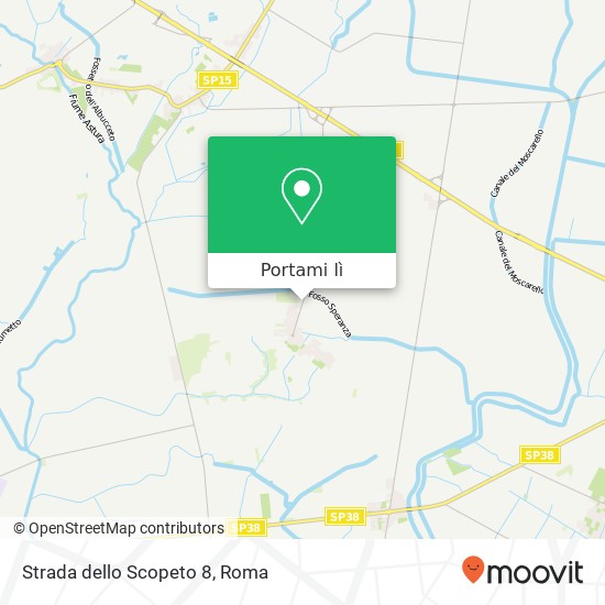 Mappa Strada dello Scopeto 8