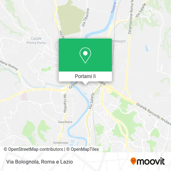 Mappa Via Bolognola