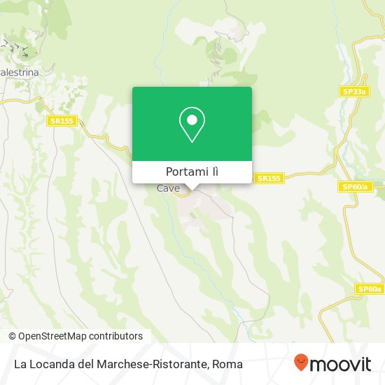 Mappa La Locanda del Marchese-Ristorante