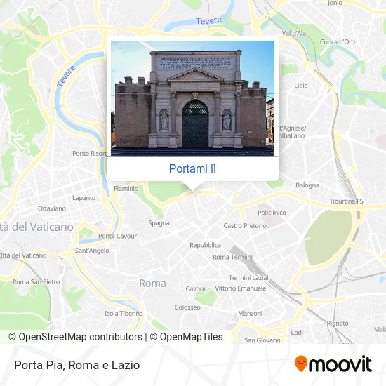 Mappa Porta Pia