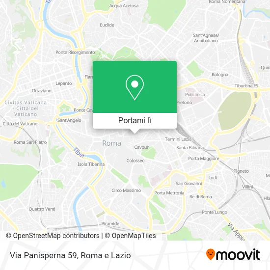 Mappa Via Panisperna  59