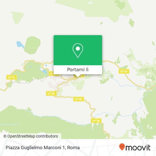 Mappa Piazza Guglielmo Marconi  1