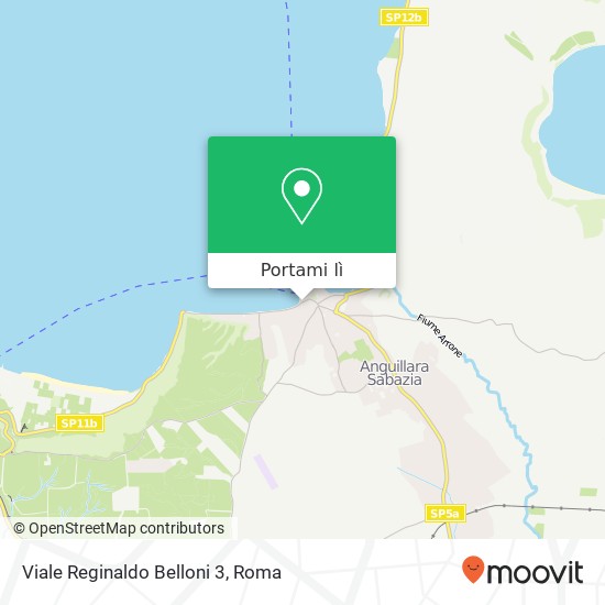 Mappa Viale Reginaldo Belloni  3