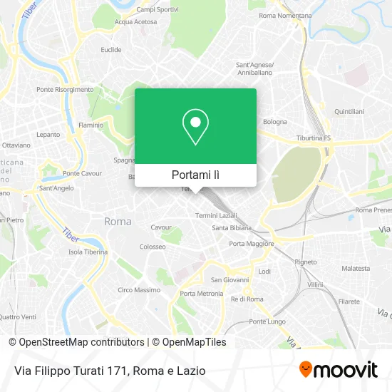 Mappa Via Filippo Turati 171