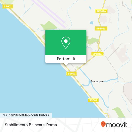 Mappa Stabilimento Balneare