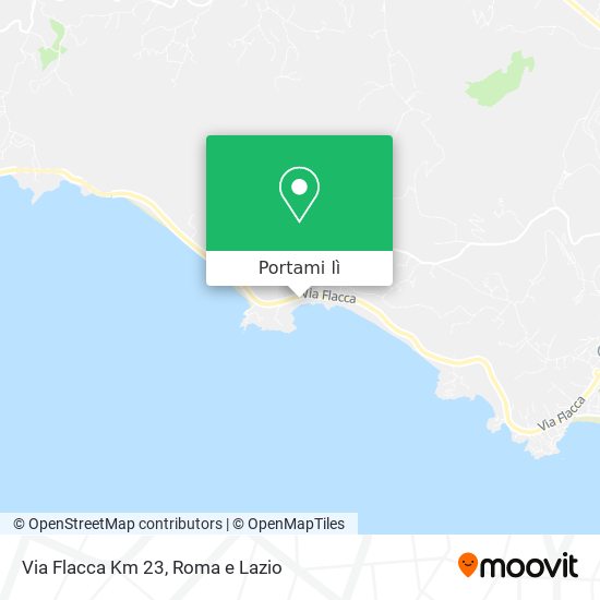 Mappa Via Flacca Km 23