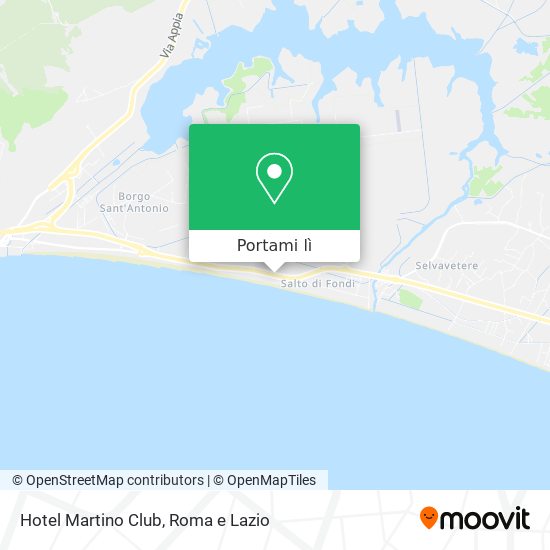 Mappa Hotel Martino Club