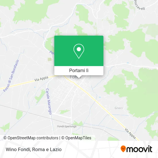 Mappa Wino Fondi
