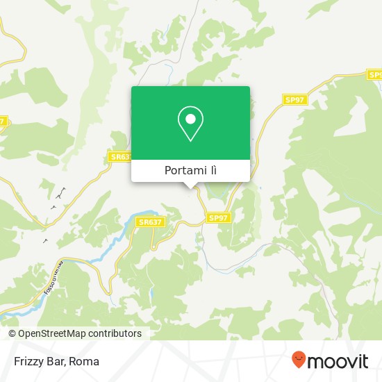 Mappa Frizzy Bar, Piazza Lago, 3 04025 Lenola