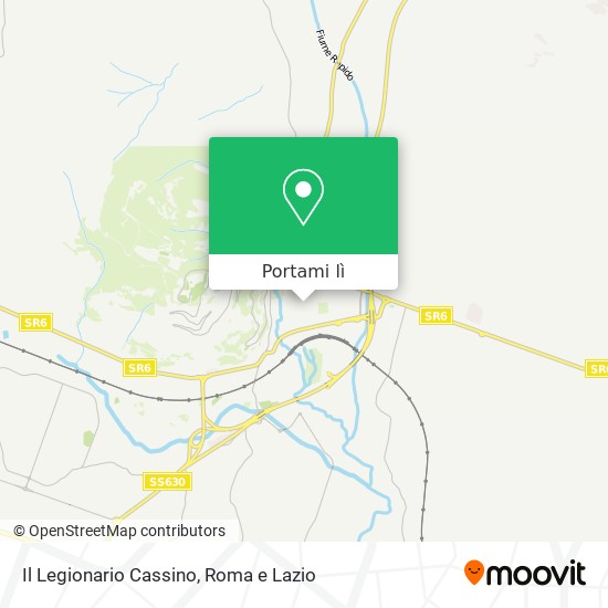 Mappa Il Legionario Cassino