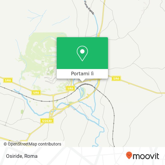 Mappa Osiride, Piazza Giuseppe Garibaldi 03043 Cassino