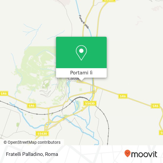 Mappa Fratelli Palladino, Via Enrico De Nicola, 158 03043 Cassino