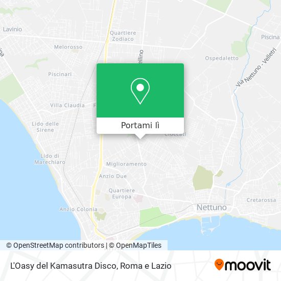 Mappa L'Oasy del Kamasutra Disco