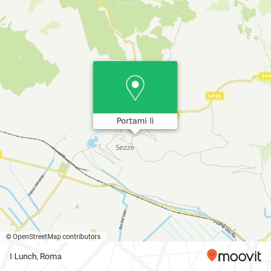 Mappa I Lunch, Via Variante 04018 Sezze