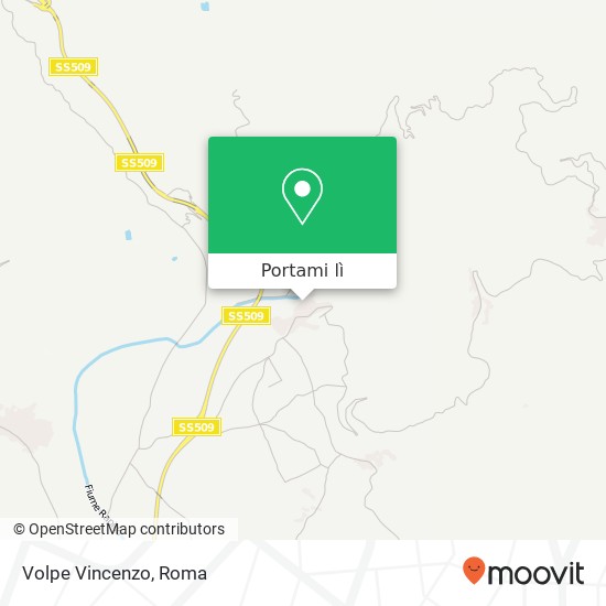 Mappa Volpe Vincenzo, Via Angelo Santilli 03049 Sant'Elia Fiumerapido