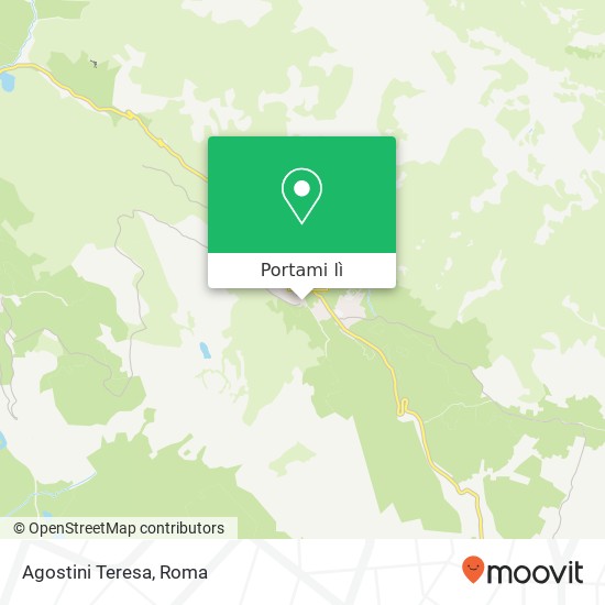 Mappa Agostini Teresa, Via Sezze 04010 Bassiano