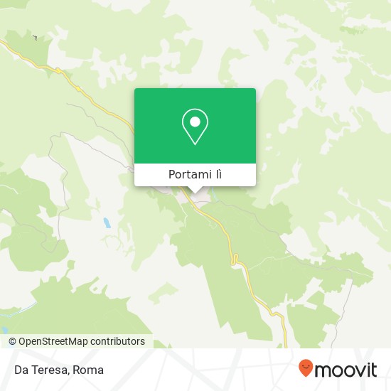Mappa Da Teresa, 04010 Bassiano