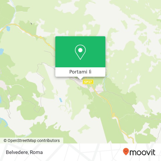Mappa Belvedere, Piazza Giacomo Matteotti, 13 04010 Bassiano