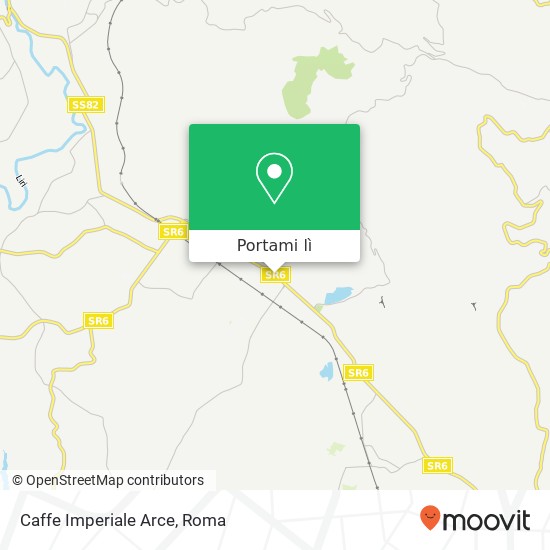 Mappa Caffe Imperiale Arce