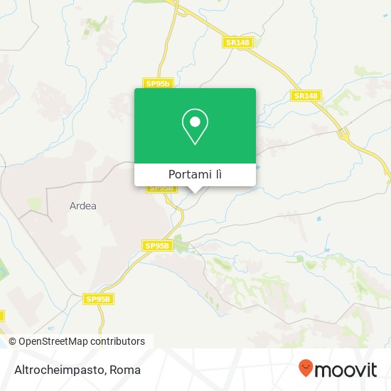 Mappa Altrocheimpasto, Via Furio Camillo, 11 00040 Ardea