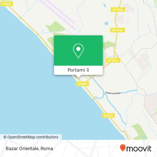 Mappa Bazar Orientale, Viale Spagna, 120 00071 Pomezia Italia