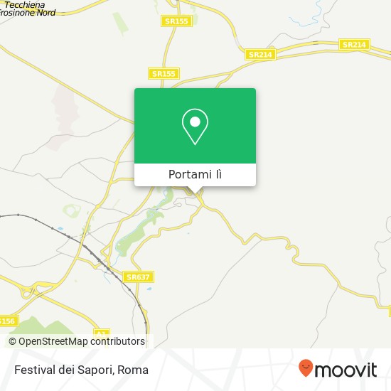 Mappa Festival dei Sapori, Via Alcide De Gasperi, 6 03100 Frosinone