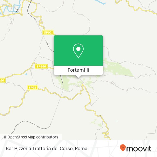 Mappa Bar Pizzeria Trattoria del Corso, Corso Tulliano, 23 03033 Arpino