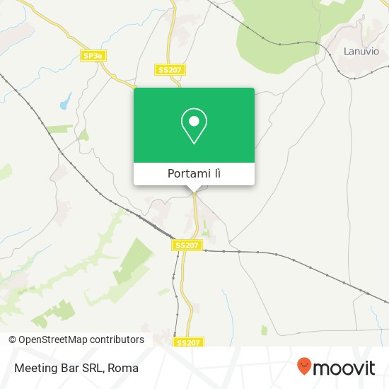 Mappa Meeting Bar SRL, Via Nettunense 04011 Aprilia