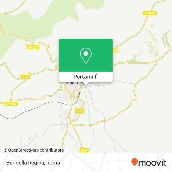 Mappa Bar della Regina