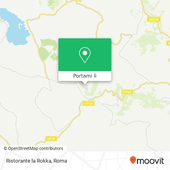 Mappa Ristorante la Rokka, Piazza di Porta Romana, 1 03010 Fumone