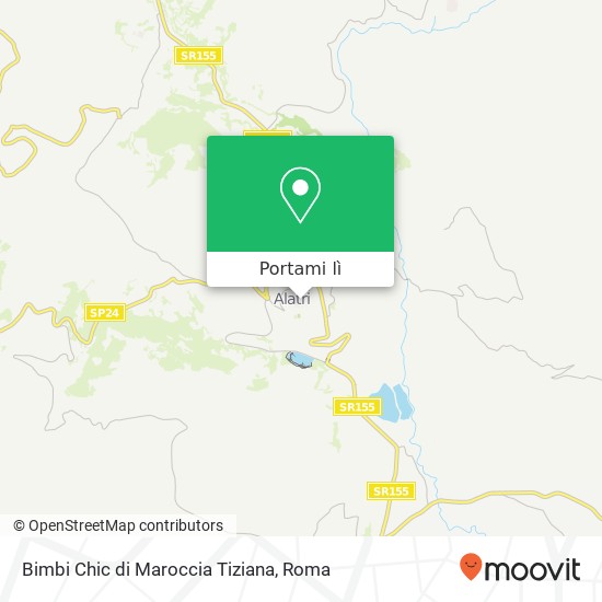 Mappa Bimbi Chic di Maroccia Tiziana, Corso Vittorio Emanuele 03011 Alatri