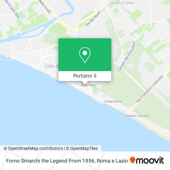Mappa Forno Smarchi the Legend From 1956