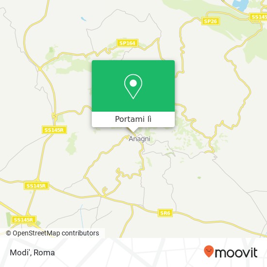 Mappa Modi', Viale Regina Margherita, 76 03012 Anagni