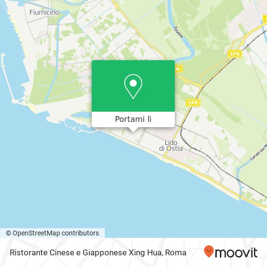 Mappa Ristorante Cinese e Giapponese Xing Hua, Piazza Marco Vipsanio Agrippa, 23 00121 Roma